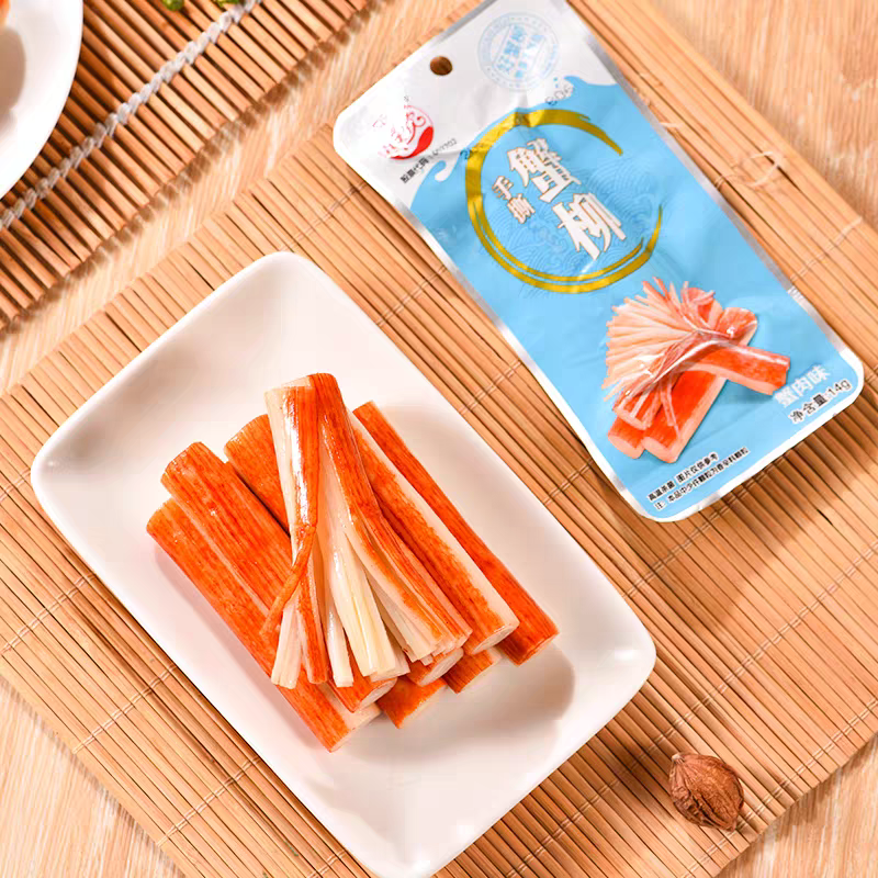 13.68oz/1boxed Hand tearing crab willows,Three flavors