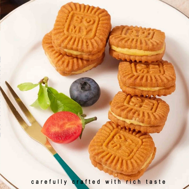 10.43oz/1bag Caramel Filled Cookies