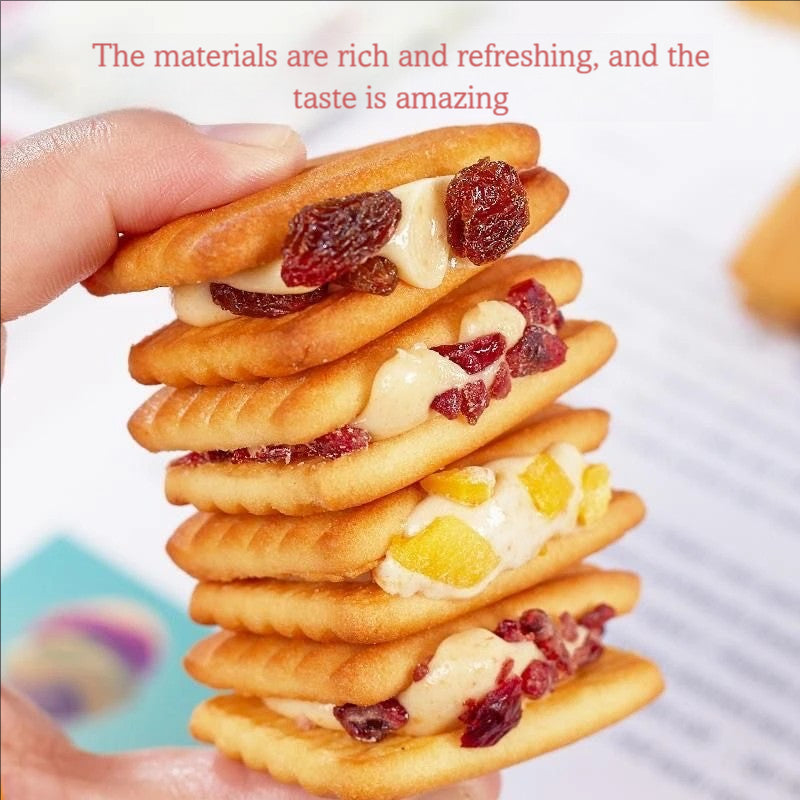 7.39oz/1bag Milk Crisp Nougat Filled Cookies