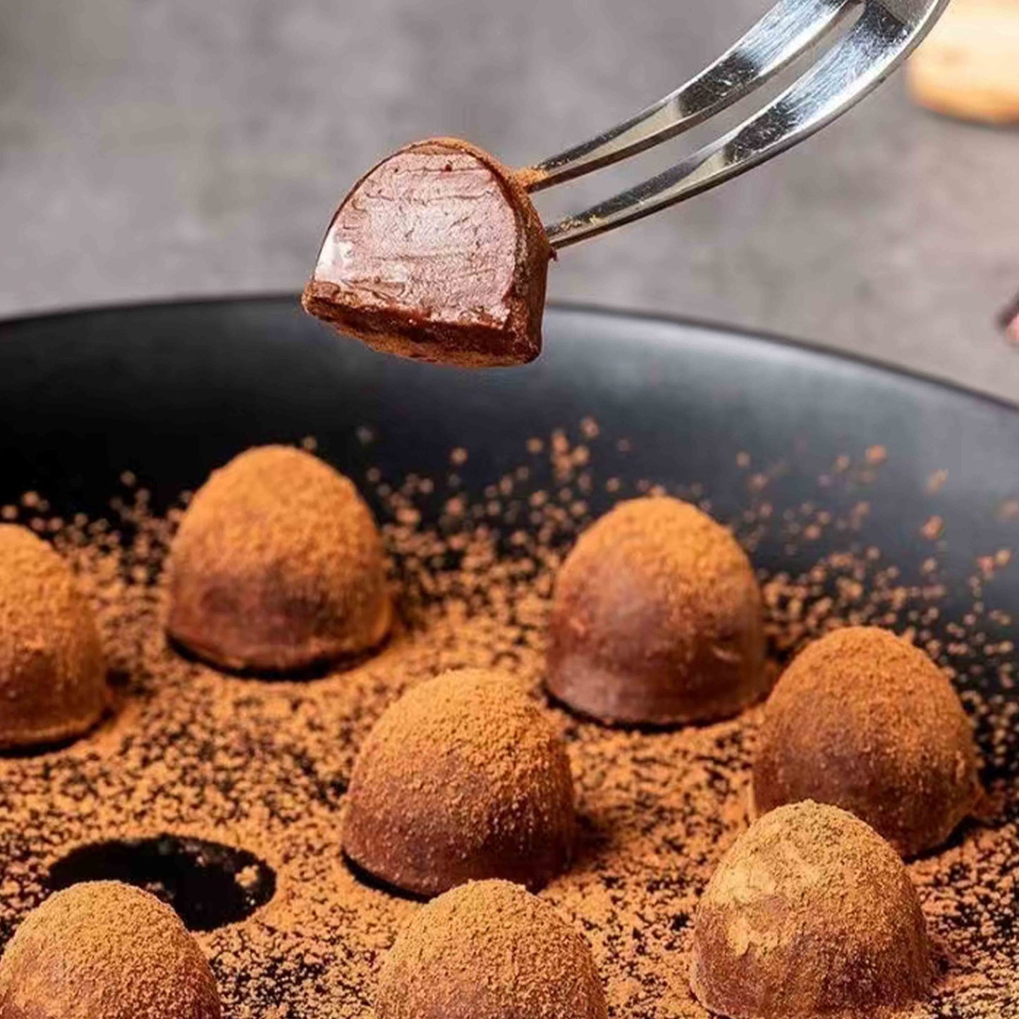 4.23oz/1bag Truffle-shaped cocoa butter substitute chocolate,Party Snacks