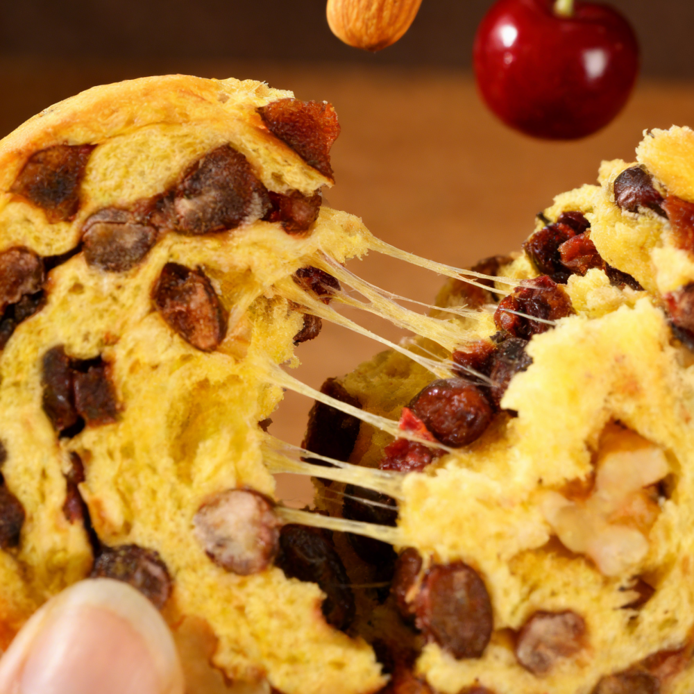 15.99oz/1bag Wheel Nut Bread,Soft Pull-Apart Bread Rolls in a Unique Wheel Shape, Crunchy Nuts, Perfect for Sharing at Brunch, as a Sweet Breakfast or Snack