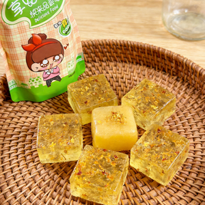 Osmanthus Soft Cake,Infused with Fragrant Osmanthus Flowers, Delicately Soft & Chewy, 9.72oz
