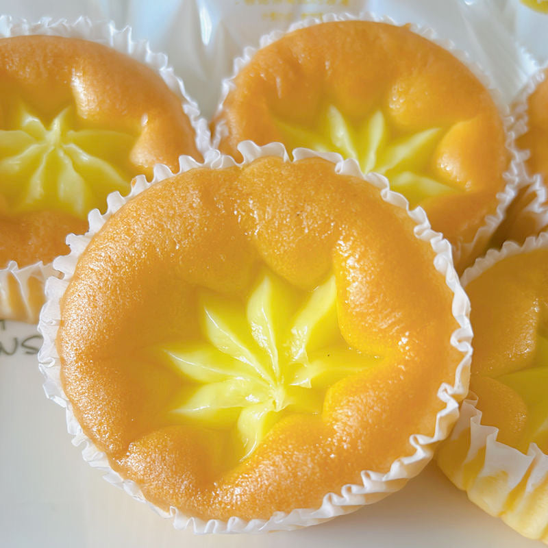 1.11LB/1bag(Includes 7 packages) Mango Flavor French Egg Tart