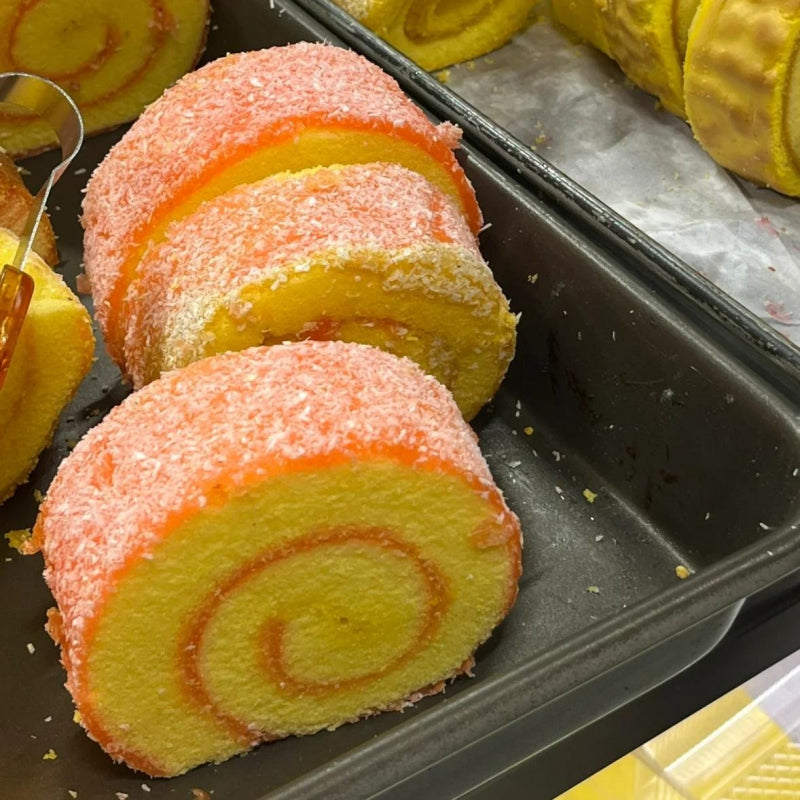 14.26oz/1boxed(Includes 5 packages) Magic Roll Cake Mixed Flavor