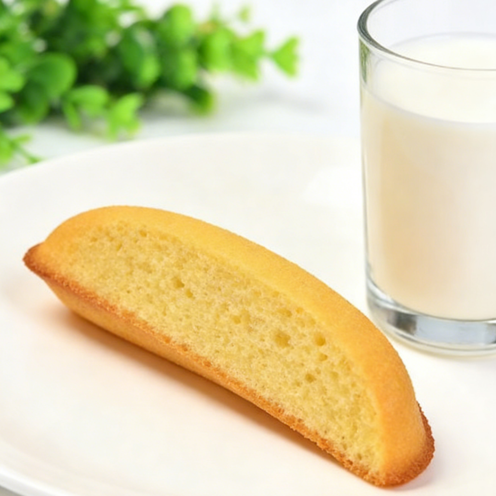 11.5oz/1bag(Includes 12 packages) [Dishifu] Banana Cake,Soft & Moist Cake, Naturally Sweet & Fragrant, Individually Wrapped for a Wholesome Snack, Breakfast On-the-Go, or Kids' Treat