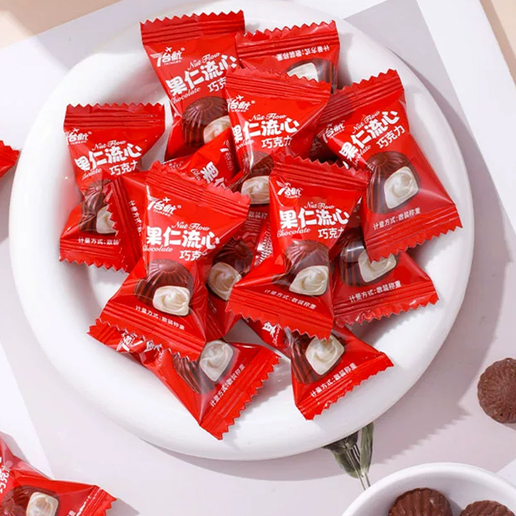 11.99oz/1bag [Taihang] Nutty Melting Chocolate,Party Snacks