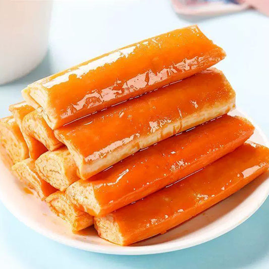 9.18oz/1bag[Yanjinpuzi 31] Hand-shredded Crab Flavor Sticks