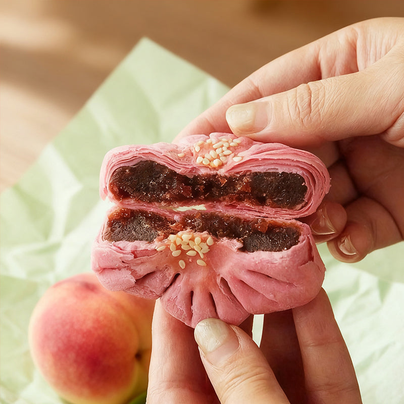 3.88oz/1bag [Lingshiwuyu] Peach Blossom Cake
