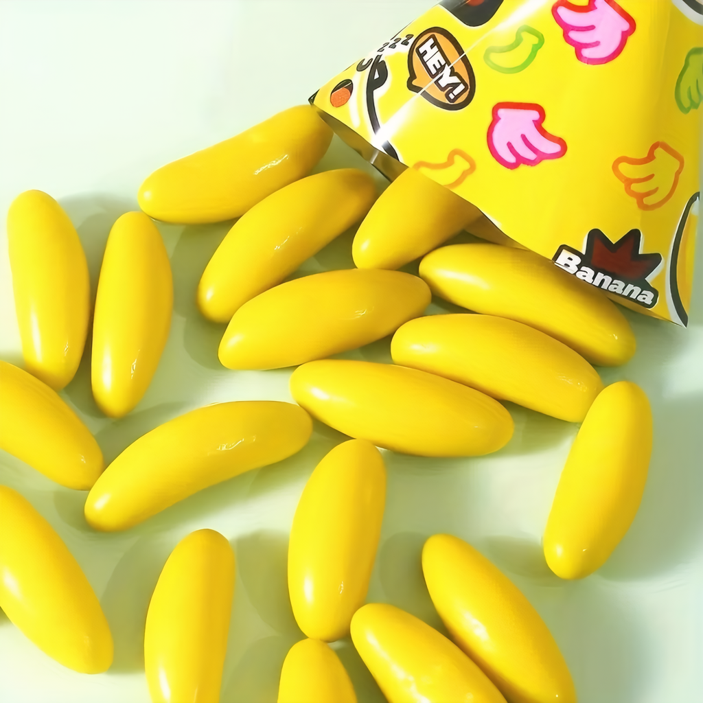 8.28oz/1boxed Banana shaped heart-shaped Chocolate,Party Snacks