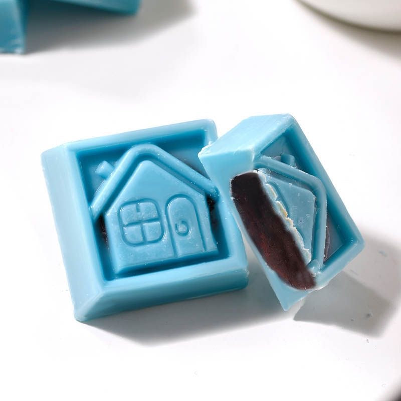 8.17oz/1boxed [Qiaoyuan] Chocolate,Blueberry Flavor、White Chocolate、Cookie Caramel Flavor、Cookie Matcha Flavor，Four flavors