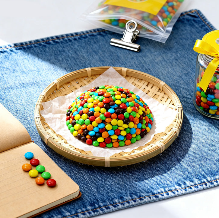 Colorful Chocolate Beans Festive Outfit Lightly Sweet Cocoa×Colorful Series Individually packaged to lock in the childlike universe