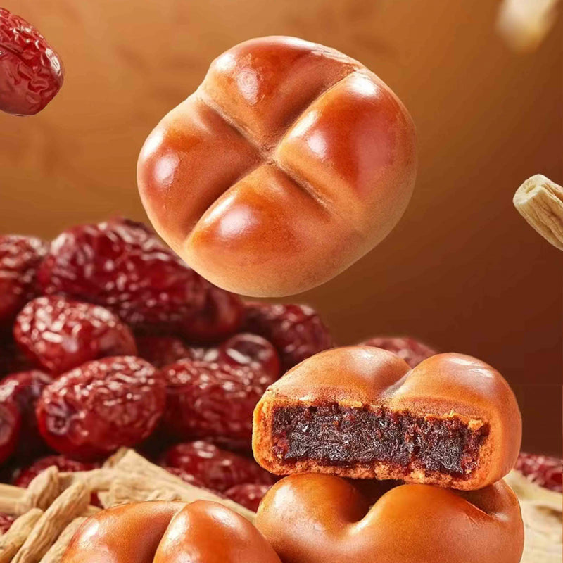 9.88oz/1bag(Includes 10 packages) [PangBingBear] Astragalus Codonopsis and Jujube Paste Cake