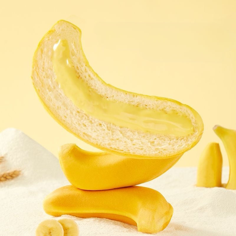 9.88oz/1bag A1Banana Bread,Moist Banana Nut Cake, Natural Sweet Snack for Breakfast & Energy Boost