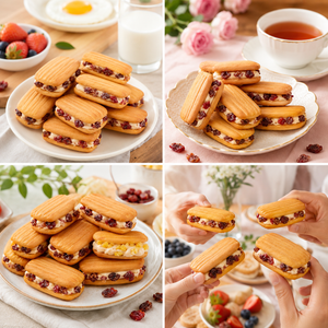 Milk Nougat-Filled Crispy Cookies – 7.39 oz