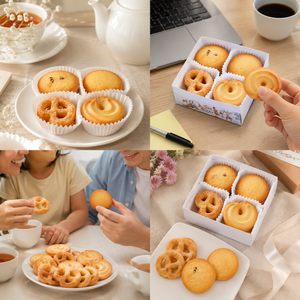 Danish Butter Cookies, Melt-in-Your-Mouth Crisp – 5.38 oz
