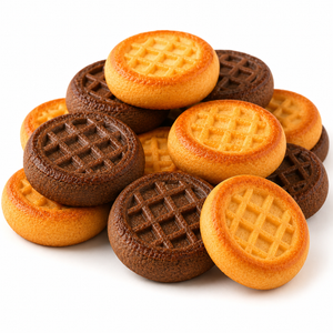 French-style Mini Cookies,Crispy & Buttery Bite-Sized Biscuits, Classic Vanilla Flavor,10.11oz