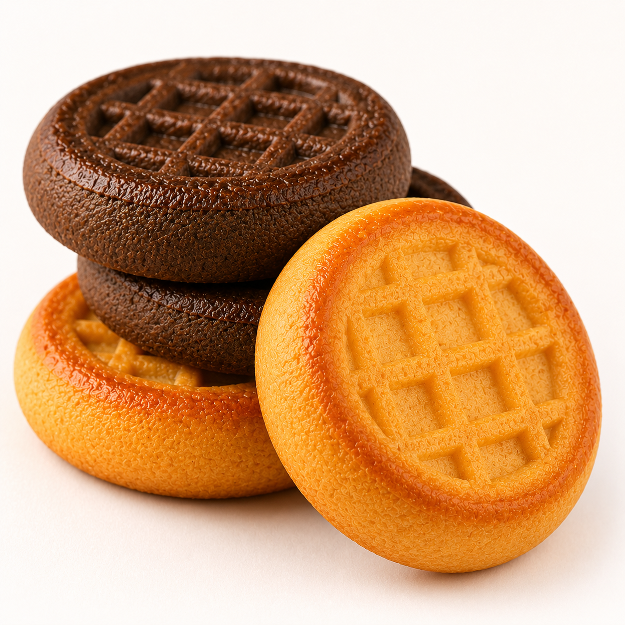 French-style Mini Cookies,Crispy & Buttery Bite-Sized Biscuits, Classic Vanilla Flavor,10.11oz