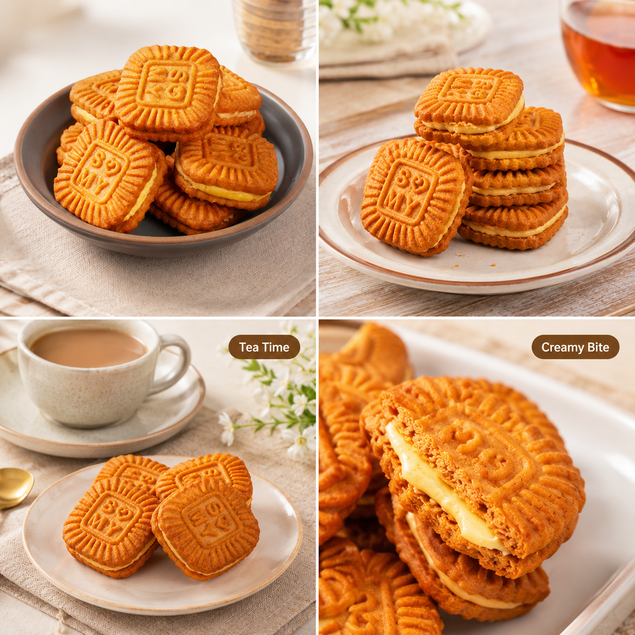 Classic Rich Cream Filled Sandwich Cookies - 7.1 lbs Mega Value Stock-Up Bulk Pack