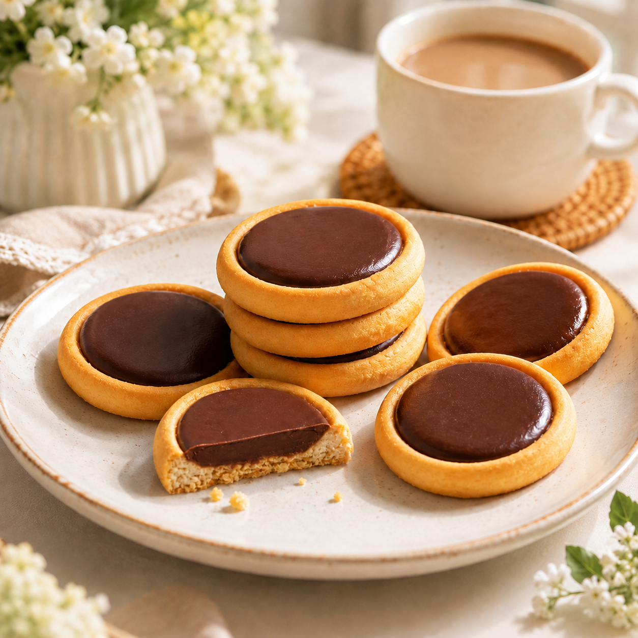 Premium Dark Chocolate Soft-Centered Tarts - 5.29 lbs Value Stock-Up Bulk Pack, 40 Individually Wrapped Pieces