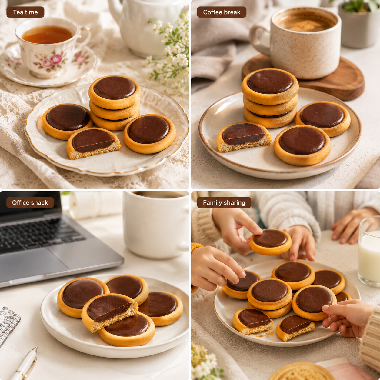 Premium Dark Chocolate Soft-Centered Tarts - 5.29 lbs Value Stock-Up Bulk Pack, 40 Individually Wrapped Pieces