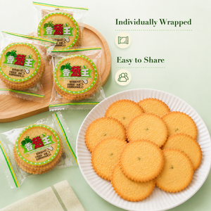 Scallion Thin Crispy Crackers – Baked Savory Snack, 10.93 oz