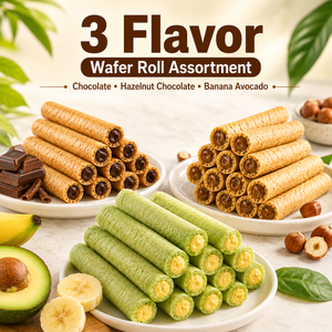 Wafer Roll & Banana Egg Roll Variety Pack