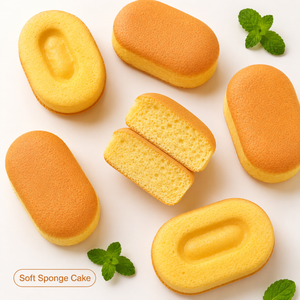 Sugar-free Salted Cake,Delicate Sponge Cake with a Subtle Savory Note, No Added Sugar,9.1oz