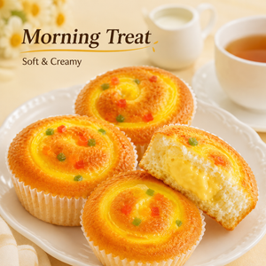 Super Soft Cake, Incredibly Cloud-Like Soft Cake Layers,Fruit granules added, Rich Taste,1.1lb