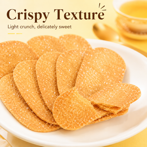 Coconut Milk Thin Crispy Cookies – Light & Airy, Subtly Sweet, Non-GMO,Vegan Snack,9.88oz