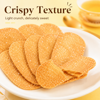 Coconut Milk Thin Crispy Cookies – Light & Airy, Subtly Sweet, Non-GMO,Vegan Snack,9.88oz