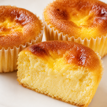 Basque Cake Cheese Flavor,Caramelized Top & Gooey Center, Rich, Creamy , 14.43oz