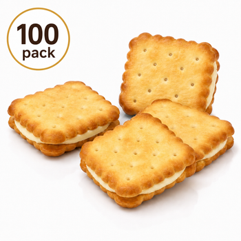 Soft-Baked Japanese Style Fluffy Cheese Cakes - 7.3 lbs Mega Stock-Up Bulk Pack, 60 Individually Wrapped Pieces