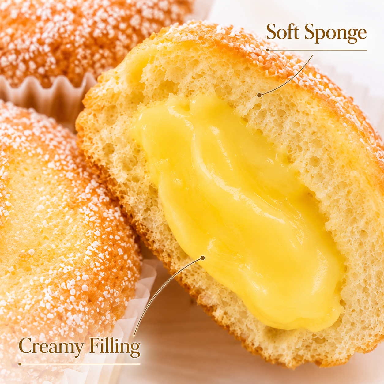 Soft-Baked Sea Salt Cheese Lava Cakes - 8.6 lbs Mega Stock-Up Bulk Pack, 60 Individually Wrapped Pieces