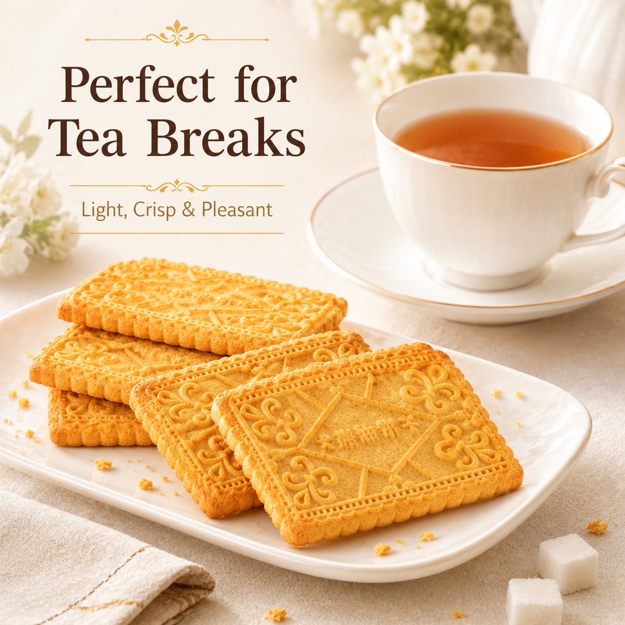 Classic Rich Butter Biscuits - 7.6 lbs Mega Value Stock-Up Bulk Pack