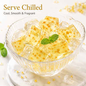 Osmanthus Soft Cake,Infused with Fragrant Osmanthus Flowers, Delicately Soft & Chewy, 9.72oz