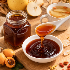 1.36LB/1boxed(Includes 20 packages) [Huatuo] Bird's Nest Autumn Pear Syrup,Party Snacks