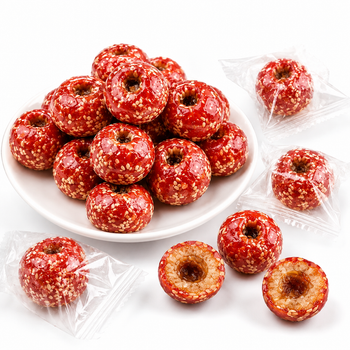 Traditional Sweet & Tangy Glazed Hawthorn Sesame Balls - 2.6 lbs Mega Value Stock-Up Bulk Pack, Individually Wrapped Tanghulu Snacks