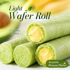 Banana Avocado Egg Roll,Crispy Roll Wrapper with Sweet Banana & Creamy Avocado Filling, 1.05lb