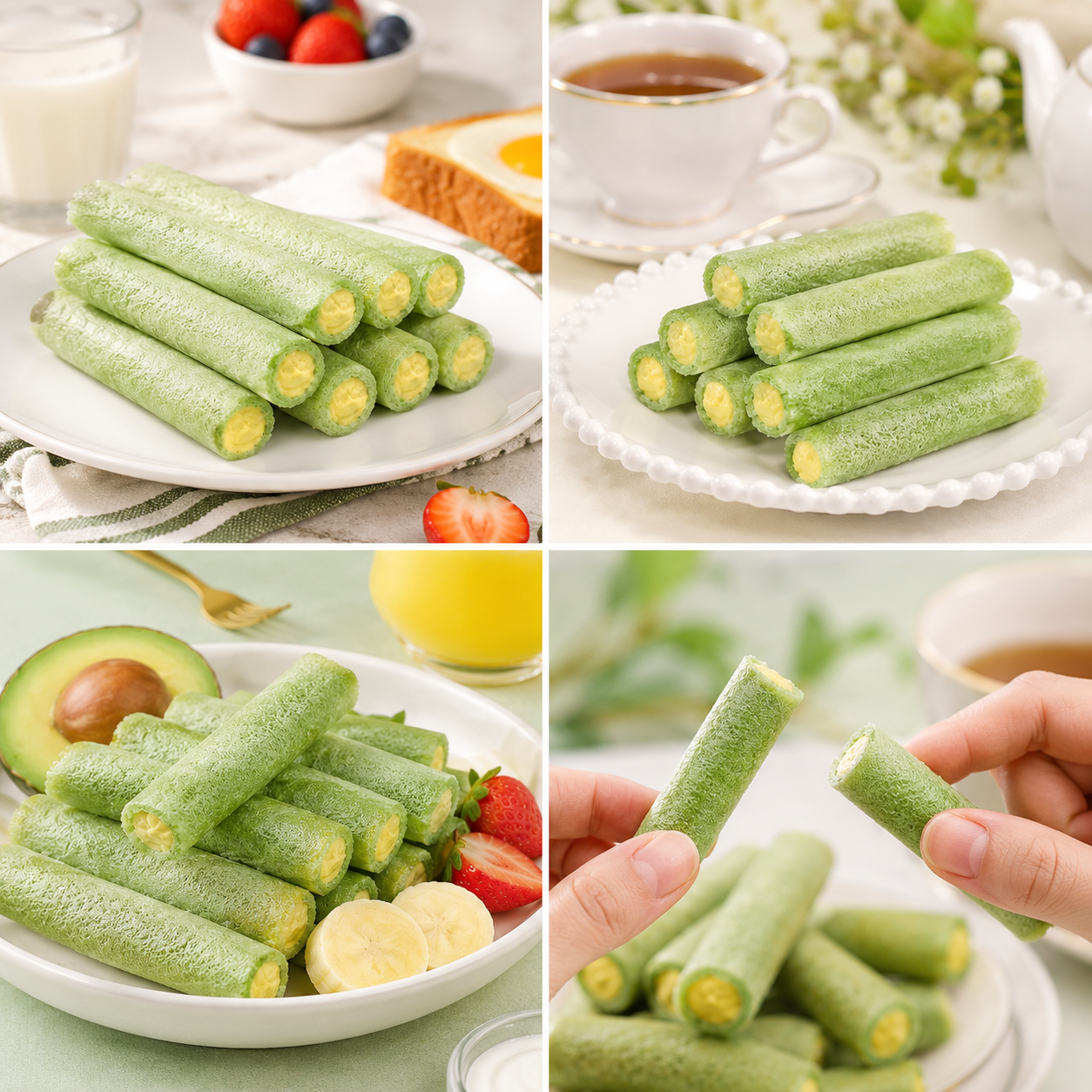 Crispy Avocado Banana Egg Rolls Variety Pack - 5.7 lbs Mega Stock-Up Bundle, 84 Individually Wrapped Packs