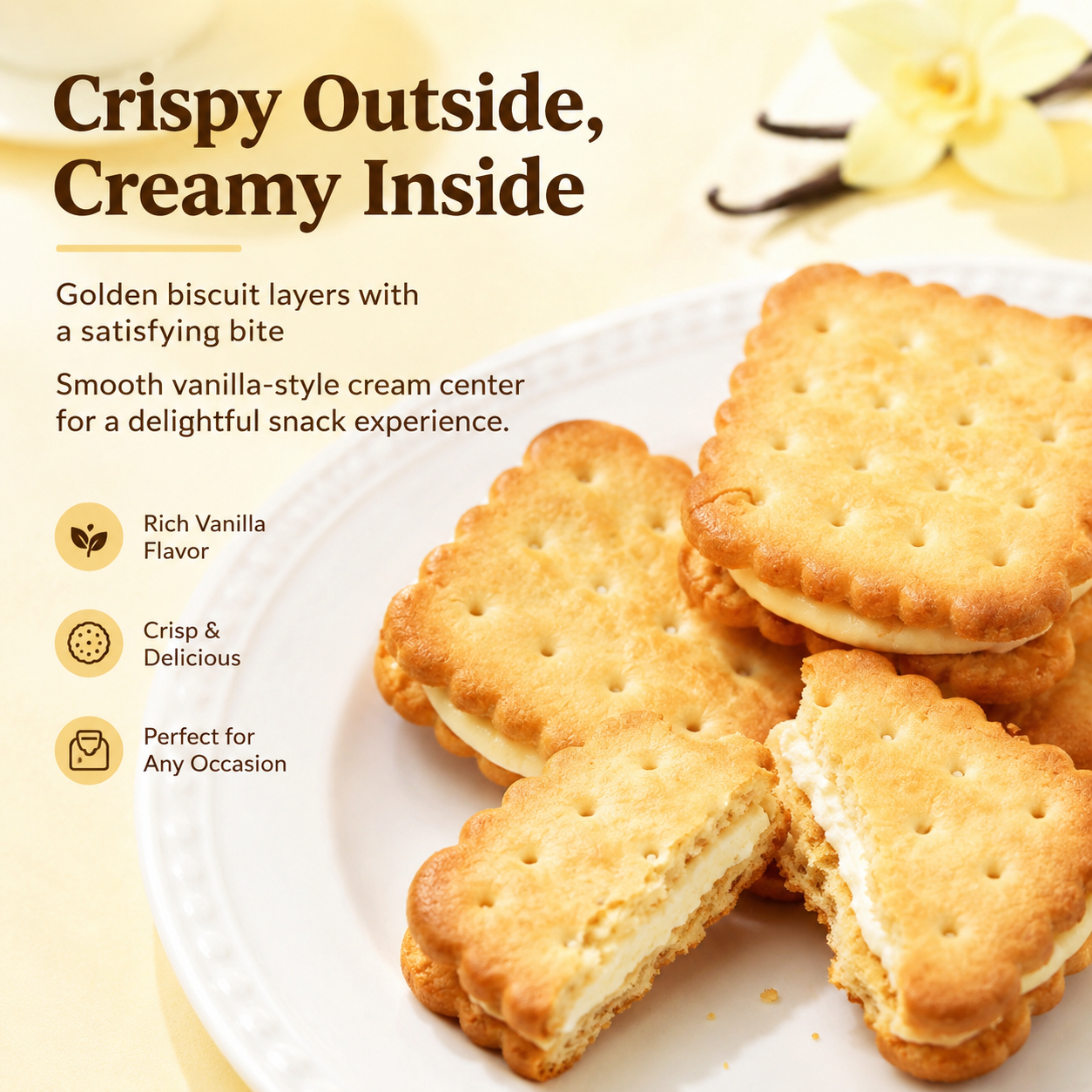 Soft-Baked Japanese Style Fluffy Cheese Cakes - 7.3 lbs Mega Stock-Up Bulk Pack, 60 Individually Wrapped Pieces