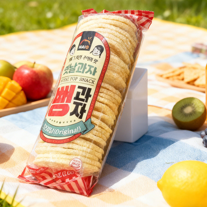 5.29oz（1Bags）South Korea HAIO  “팽긴과자”（Expanded Biscuits），Christmas Gifts，Party Snacks