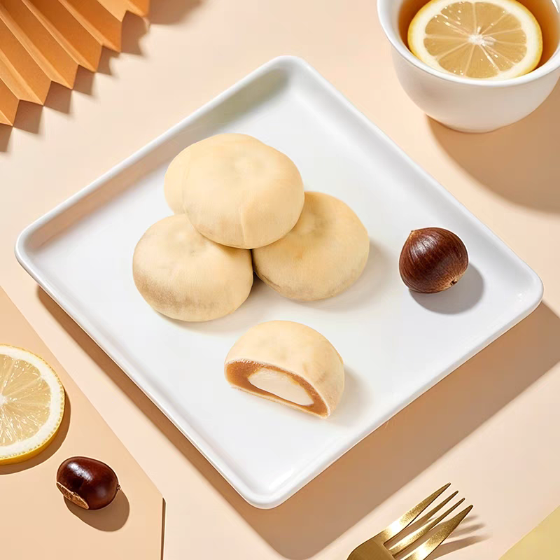 7.78Ounce/Bag【Unicorn with Mighty Muscles】Konjac Glutinous Chestnut Cake