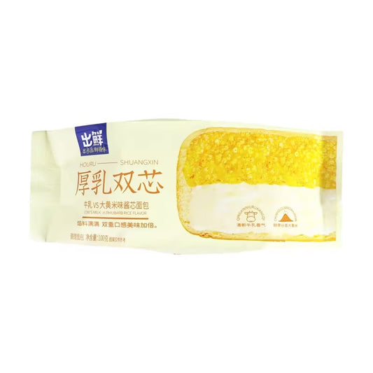 11.99oz/1boxed(Includes 3 packages)[Chuxian] Thick Milk Double Core Bread