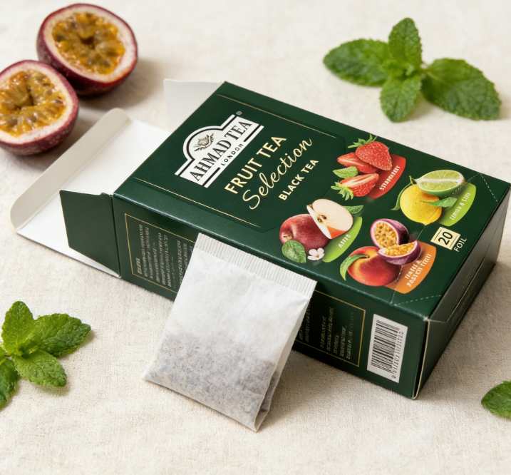 1.41 oz（1Boxed）AHMAD TEA（Yaman Tea）Fruit Tea Selection Fruity Black Tea Bags，Christmas Gifts，Christmas Snacks，New Year Snacks，Party Snacks