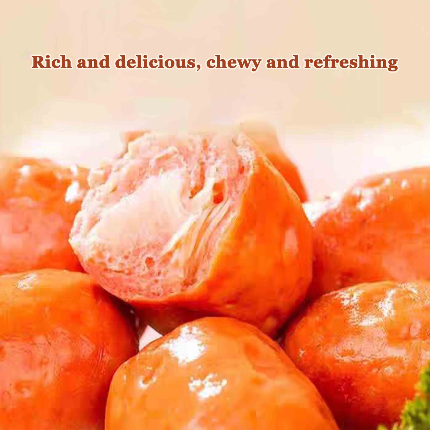 3.98oz/1bag Charcoal Grilled Small Meat Egg