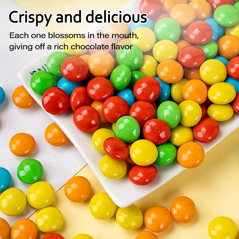 Colorful Chocolate Beans Festive Outfit Lightly Sweet Cocoa×Colorful Series Individually packaged to lock in the childlike universe