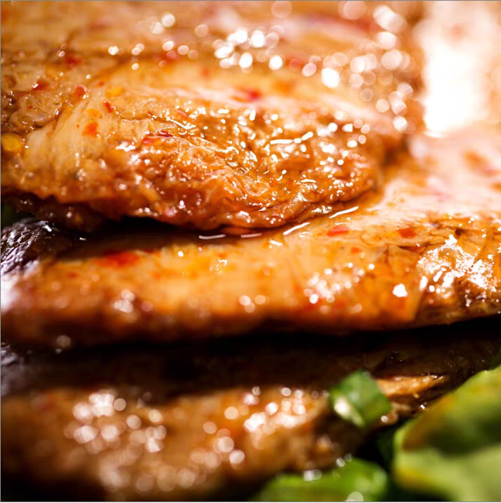 1.23LB/1boxed [Haoweiwu] Hand-Torn Vegetarian Meat Strips,Two flavors