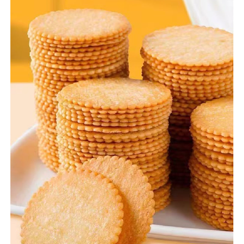 10.93oz/1bag Chive Crispy Crackers