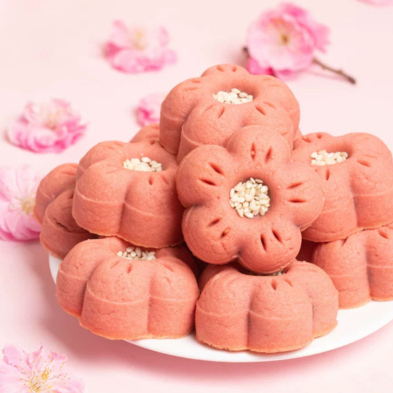 3.88oz/1bag [Lingshiwuyu] Peach Blossom Cake