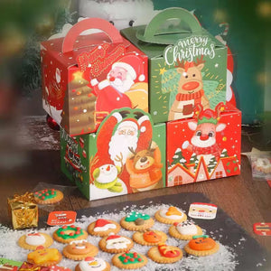 8.99oz/1bag (Includes 40 packages) Christmas Decorated Cookies,Festive Holiday Shapes with Colorful Icing, Crispy & Buttery Shortbread, Perfect for Christmas Gifting, Party Favors, and Family Sharing